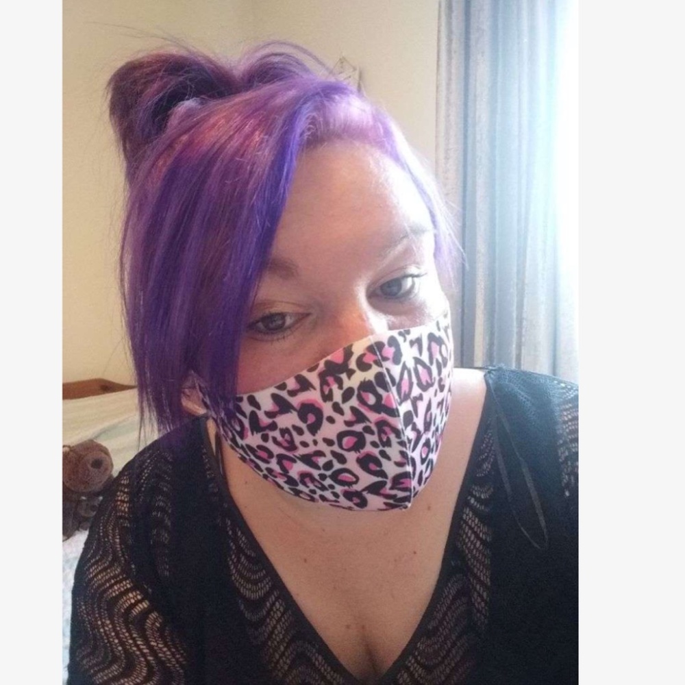 Leopard Face Mask - Picture 2 of 8